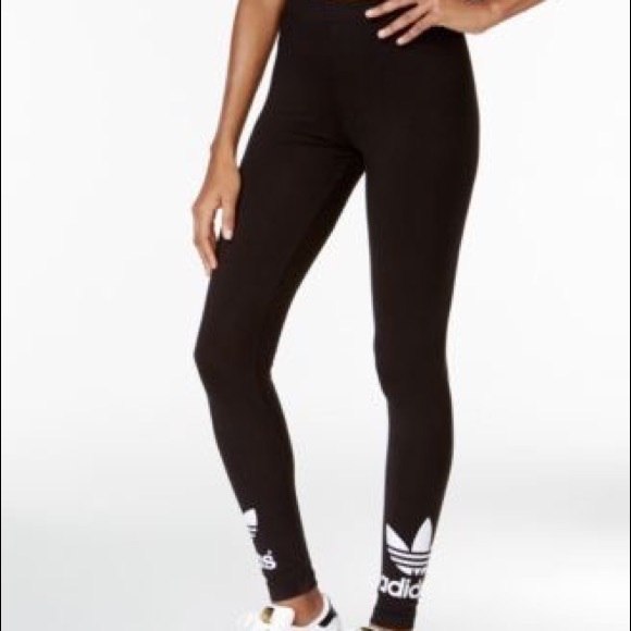 NWT adidas trefoil leggings - Picture 3 of 8